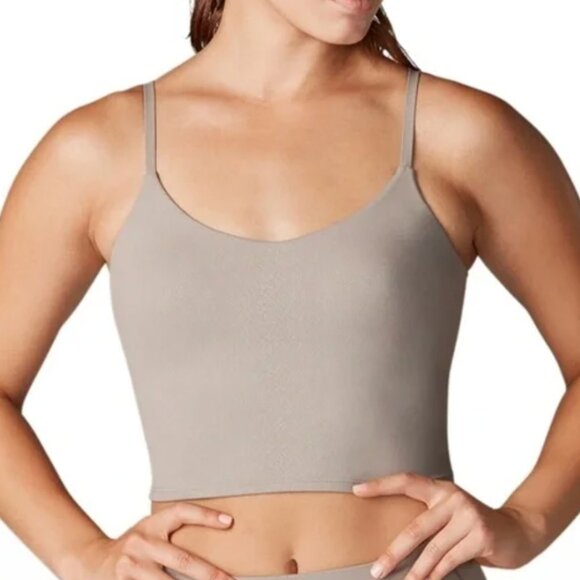 Tavi Tops - Tavi Cami Bra “Flax” Tan/Beige Color Tonal Python Print Adjustable Strap Size M